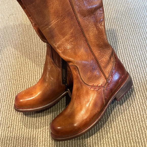 NEW BED STU Jacqueline tall leather cognac boots size 6.5 - Picture 14 of 16